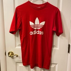 Adidas Trefoil Red T Shirt
